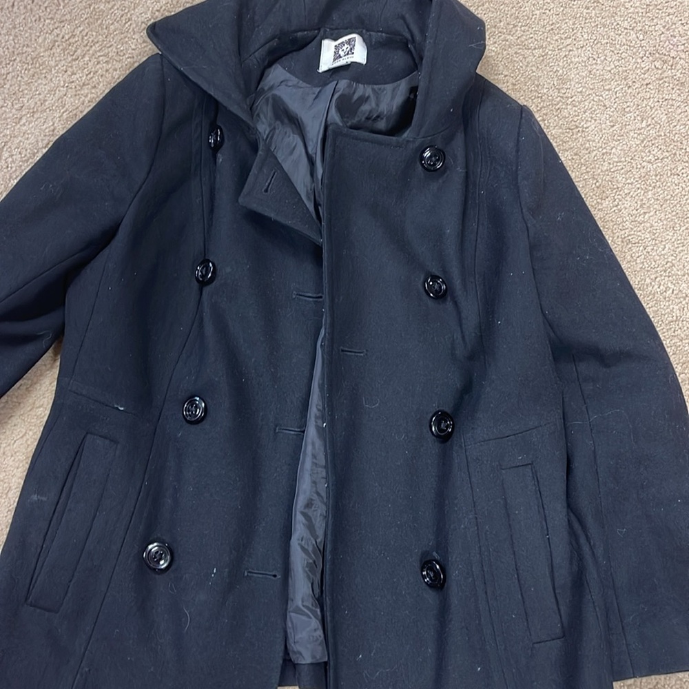 Women’s Anne Klein Pea Coat - Picture 2 of 2